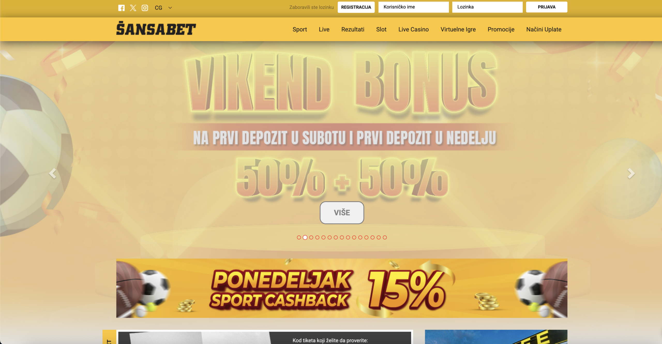 Šansabet bonusi i promocije